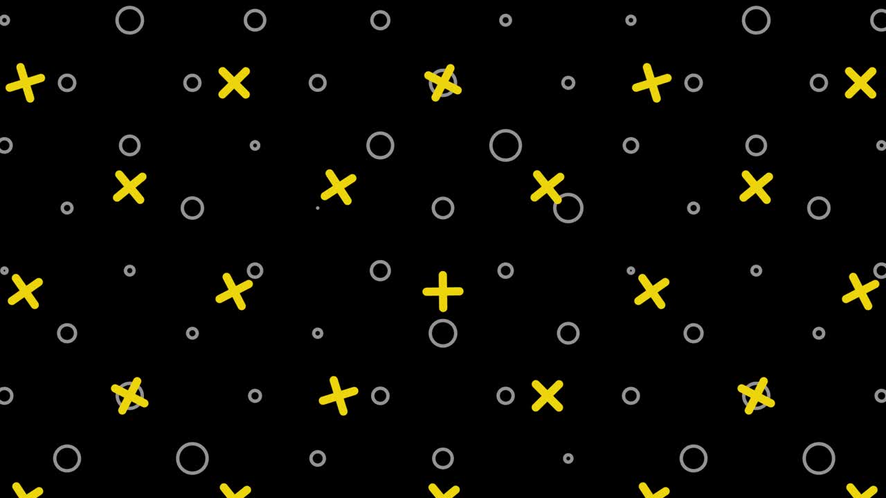 fondo de patrón animado de bucle sin costuras geométrico 4k