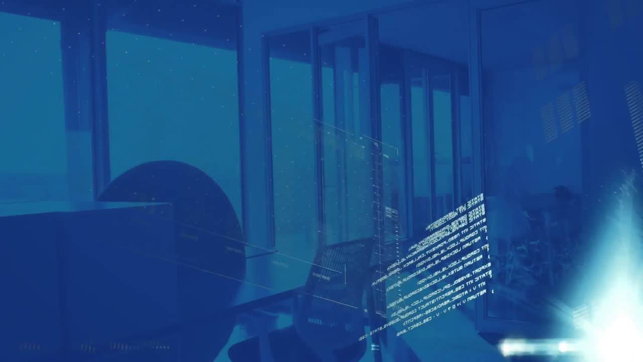 비어있는 사무실에 대한 데이터 처리와 디지털 인터페이스