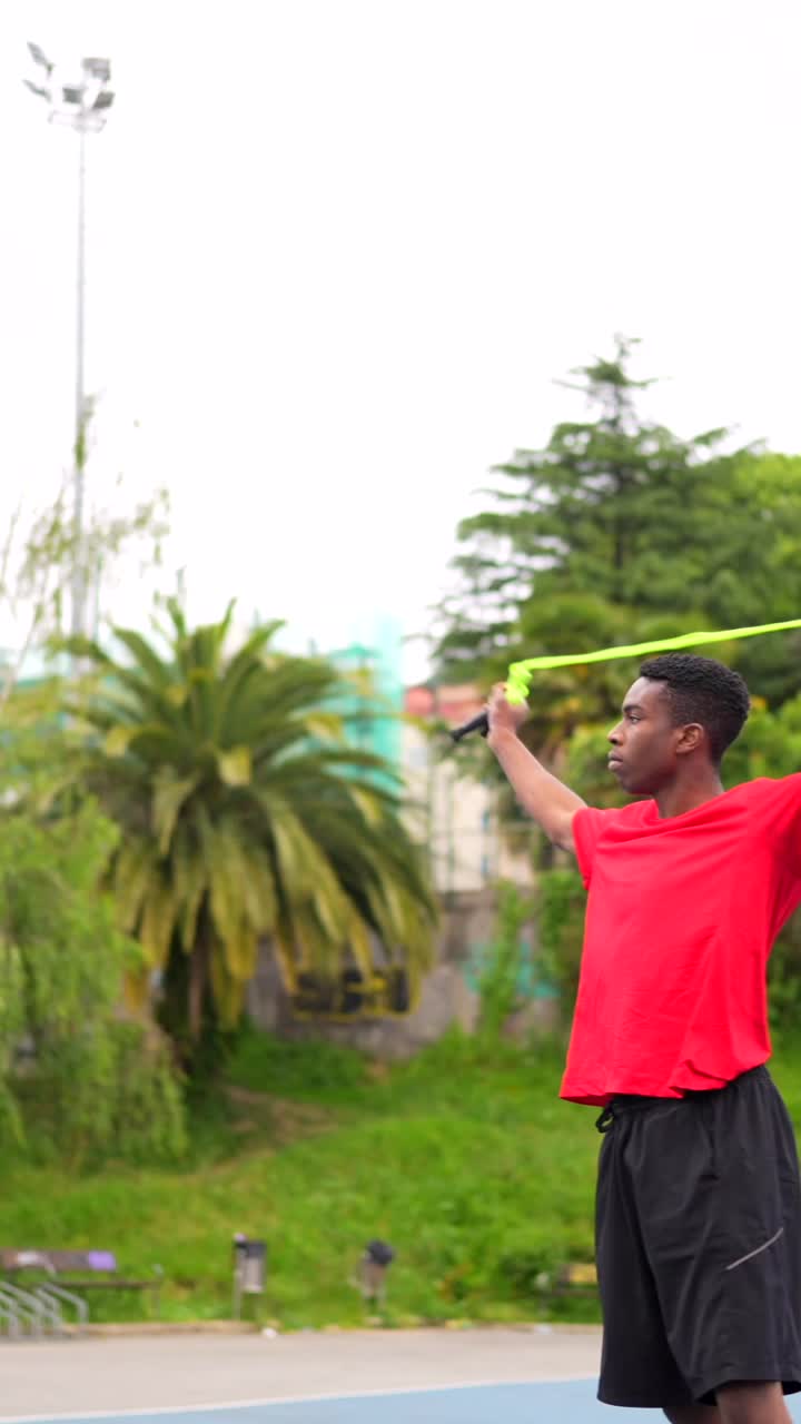 Man Exercising Outdoors
