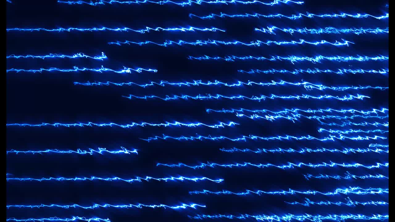 빛나는 파란색 선, 빛나는 줄무, 움직이는 배경, 현대적인 다채로운 벽지, 미래의 추상적인 배경, 알파 매트 채널과 함께 4k 모션 비디오 애니메이션