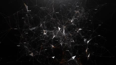 abstract network visualization