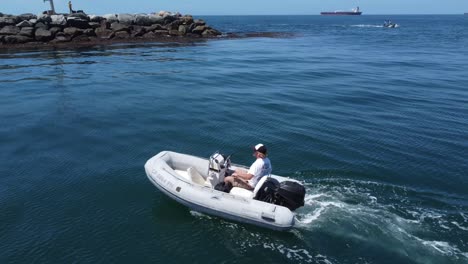 Long-Beach-Speedboat-Rennen-Von-Der-Lbc-Marina-Nach-Catalina-Island,-Kalifornien