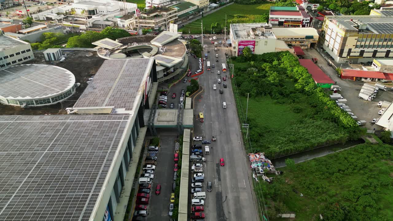 Robinsons Place Naga, Premier Three-level Full-service Mall In Naga City, Philippines. Aerial Drone Shot