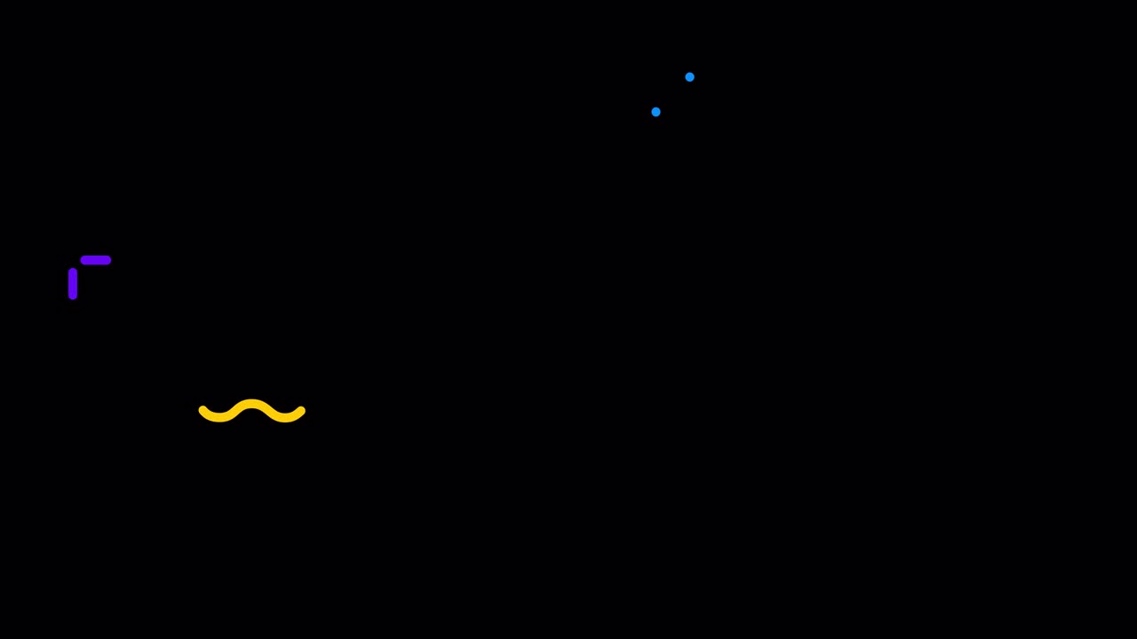 색이 넘치는 모션 요소와 함께 추상적인 배경 배경 요소: 원, 십자가,, 알파 채널
