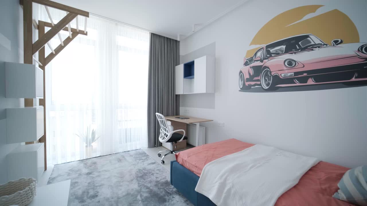 interior moderno y elegante del apartamento. diseño de interiores para el hogar. renovación de apartamentos nuevos