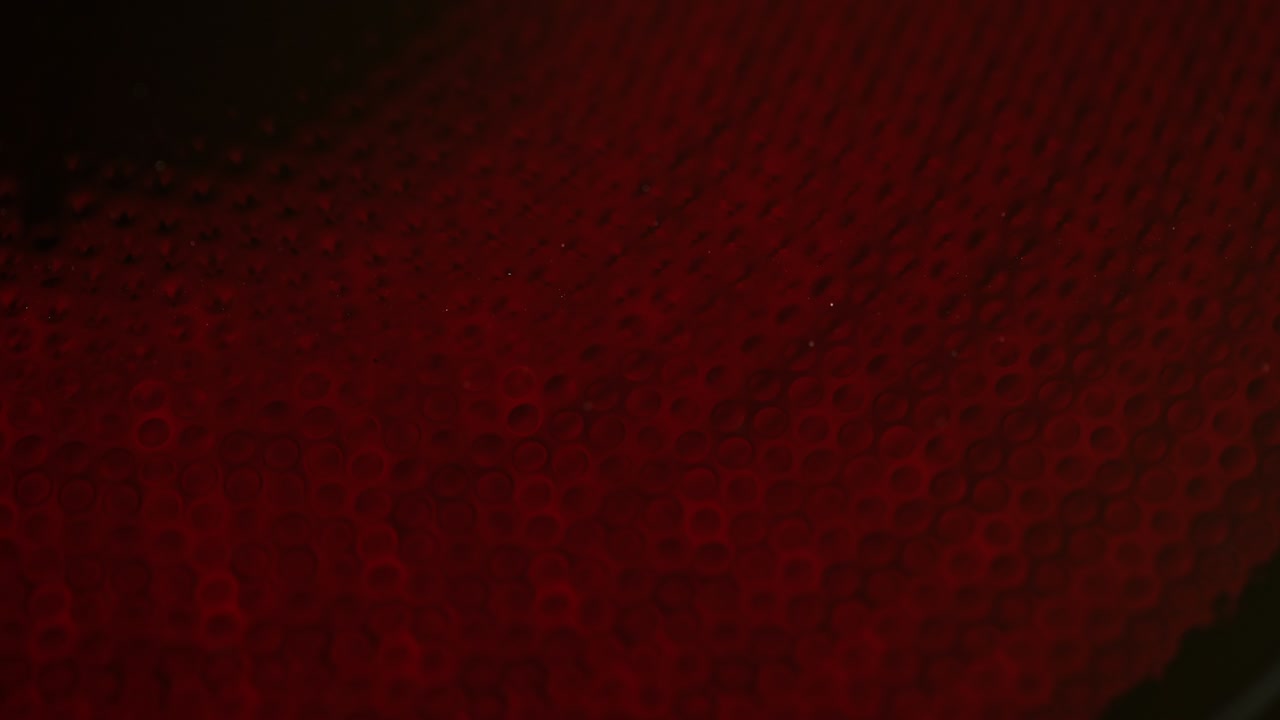 빨간 세라 전기 스토브 - 극 근접