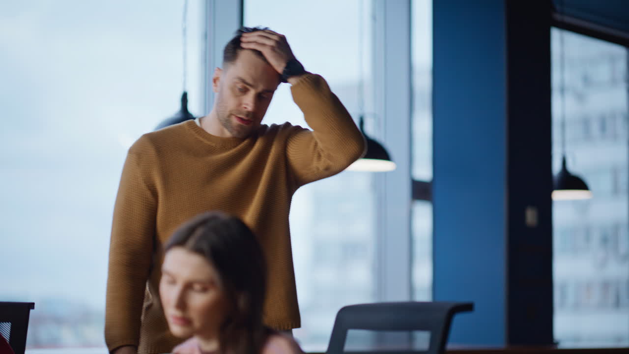Team Collaboration in Modern Office Environment