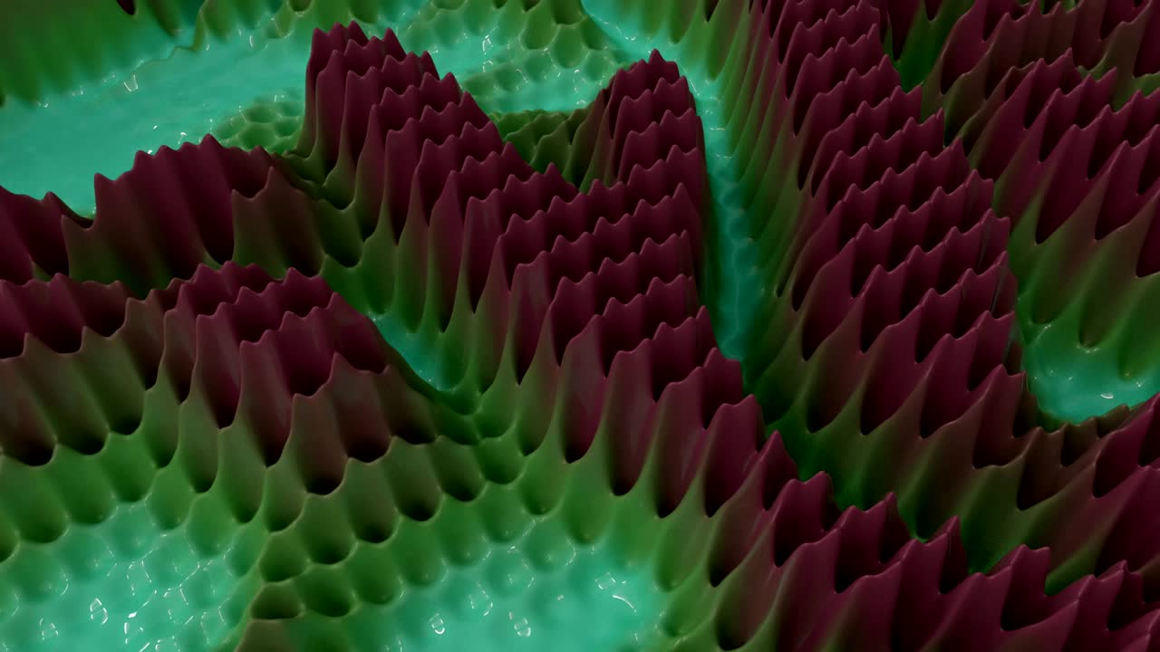 4K Unique Organic Fluid Background.