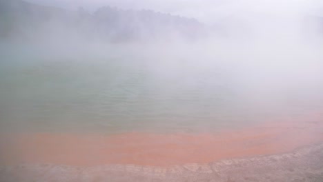 champagne pool in waiotapu, rotorua, new zealand