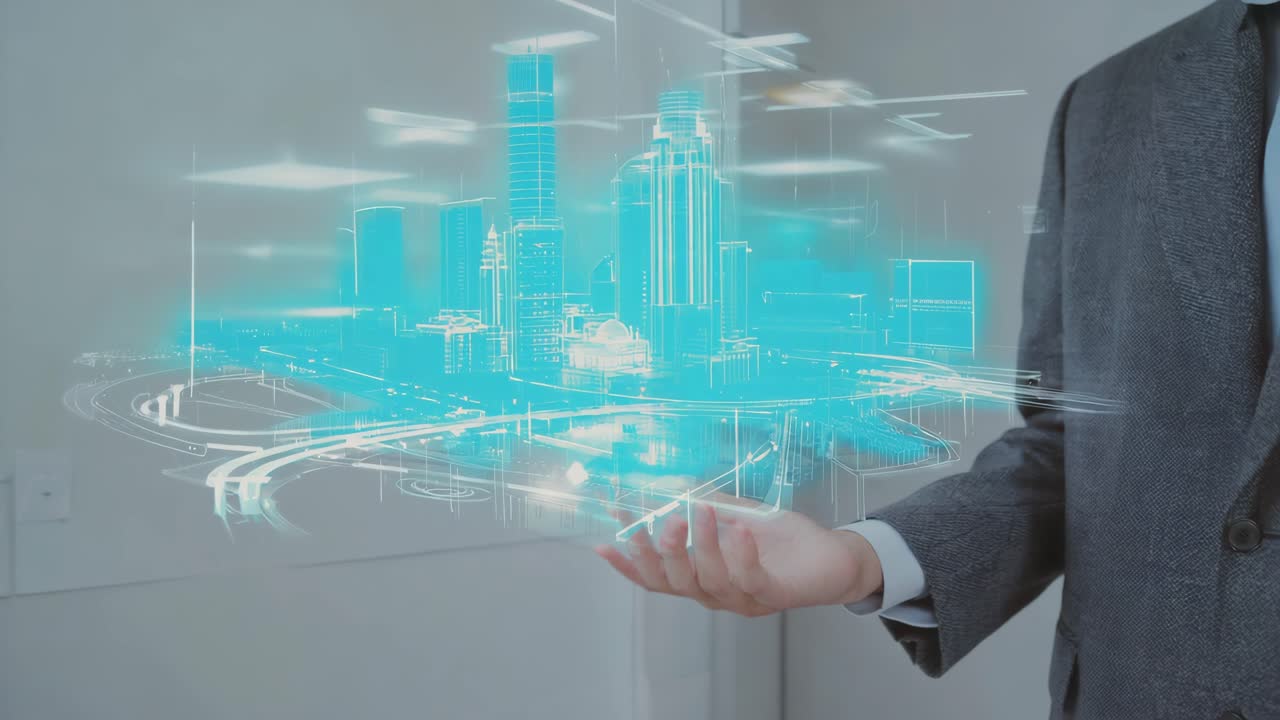 City planning hologram