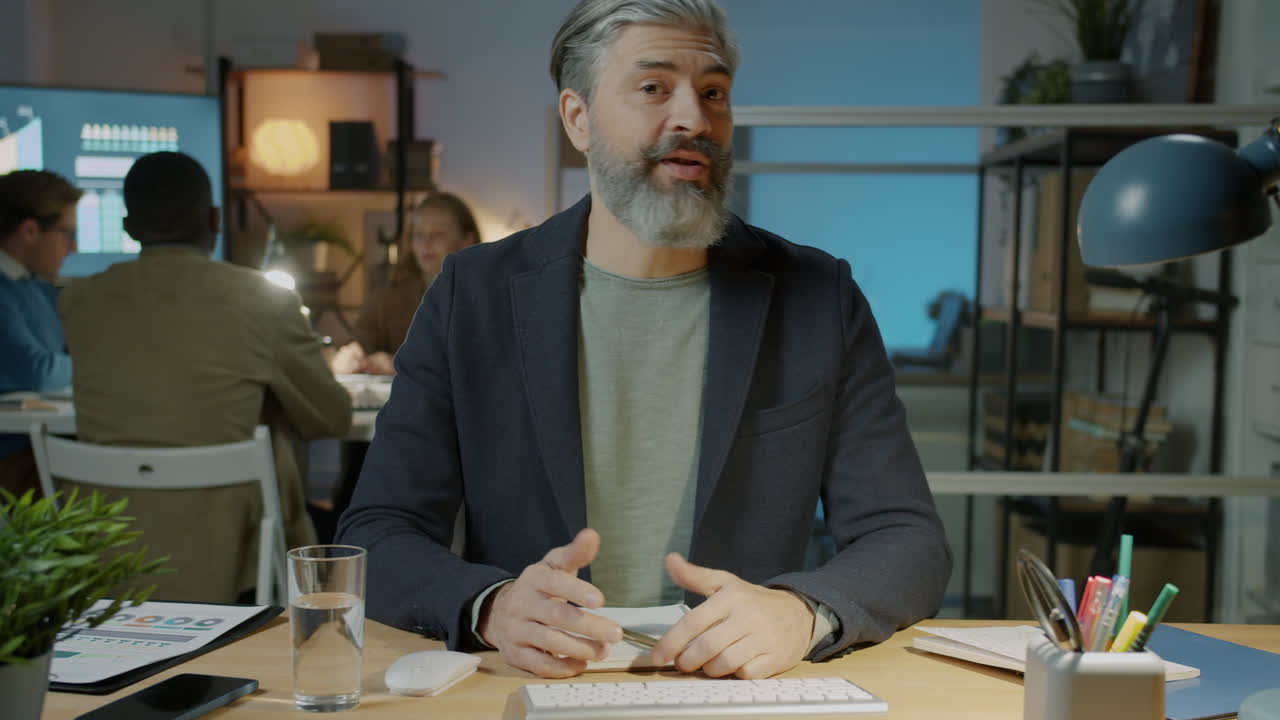 reunión de negocios en la oficina