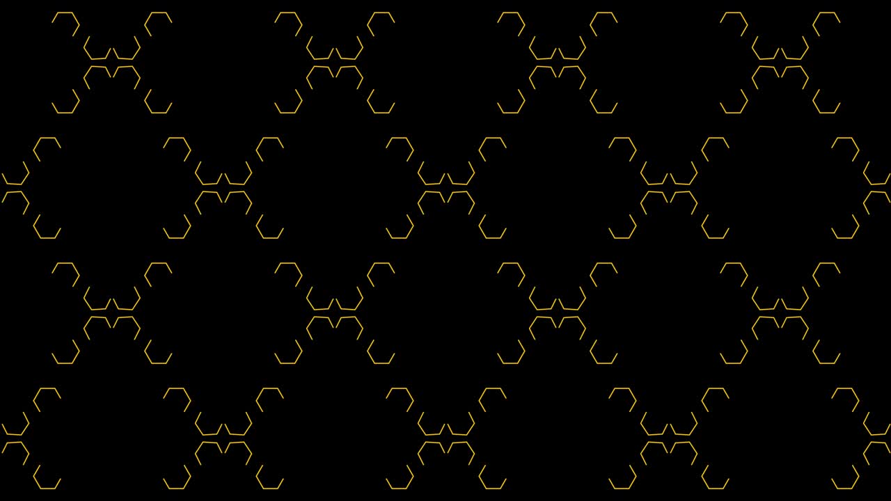 Electrifying pattern motion graphic