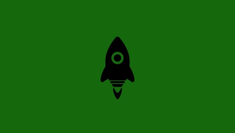 rocket icon animation.