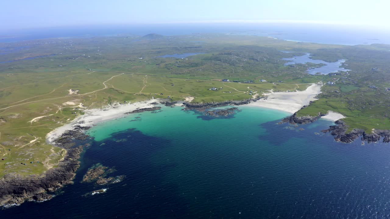 slyne head beach, clifden, connemara, county galway, 아일랜드, 2021년 7월