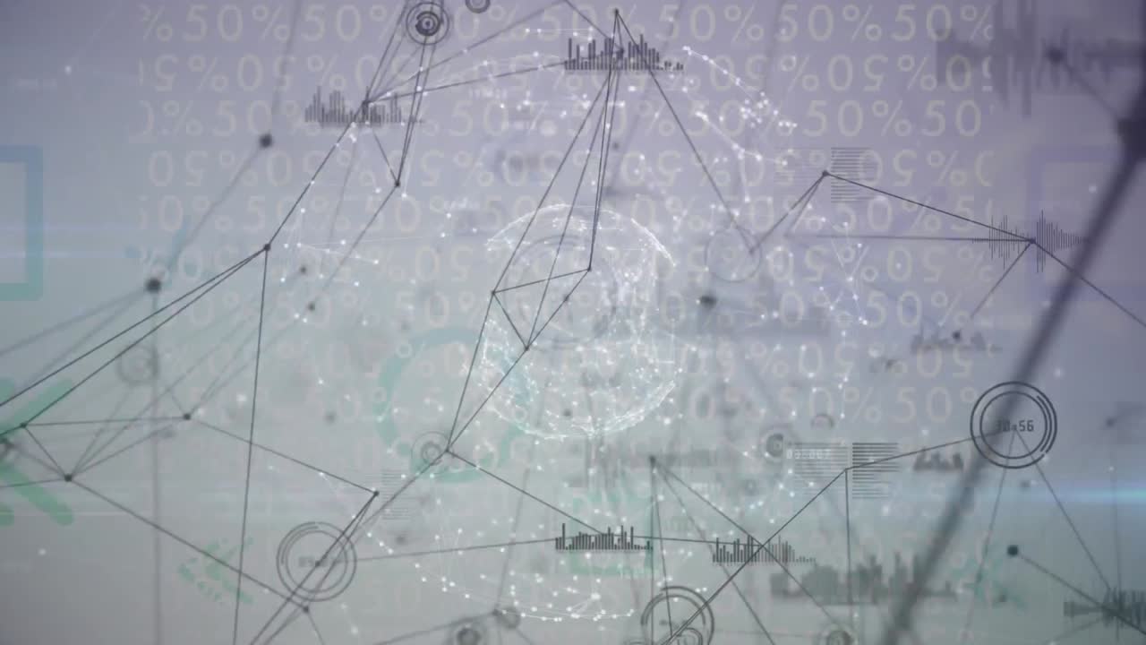 연결 네트워크를 통해 바이너리 코딩 처리의 애니메이션