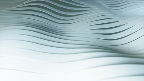 abstract background with white wavy stripes. abstract cut paper stripes. modern black background template for documents, reports and presentations. sci-fi futuristic. seamless loopink 3d animation