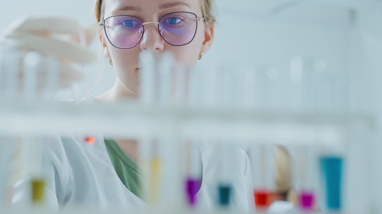 Científico trabajando en un laboratorio