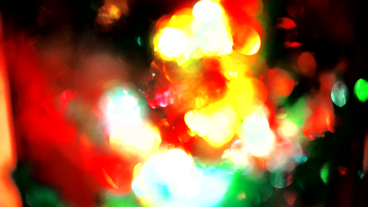Albero di Natale e luci di Natale, Buon Natale e Buone Feste, albero di Natale decorato