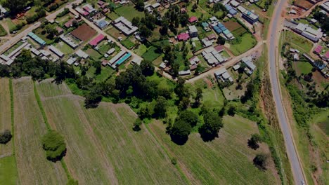 Stadtbild-drohnenansicht