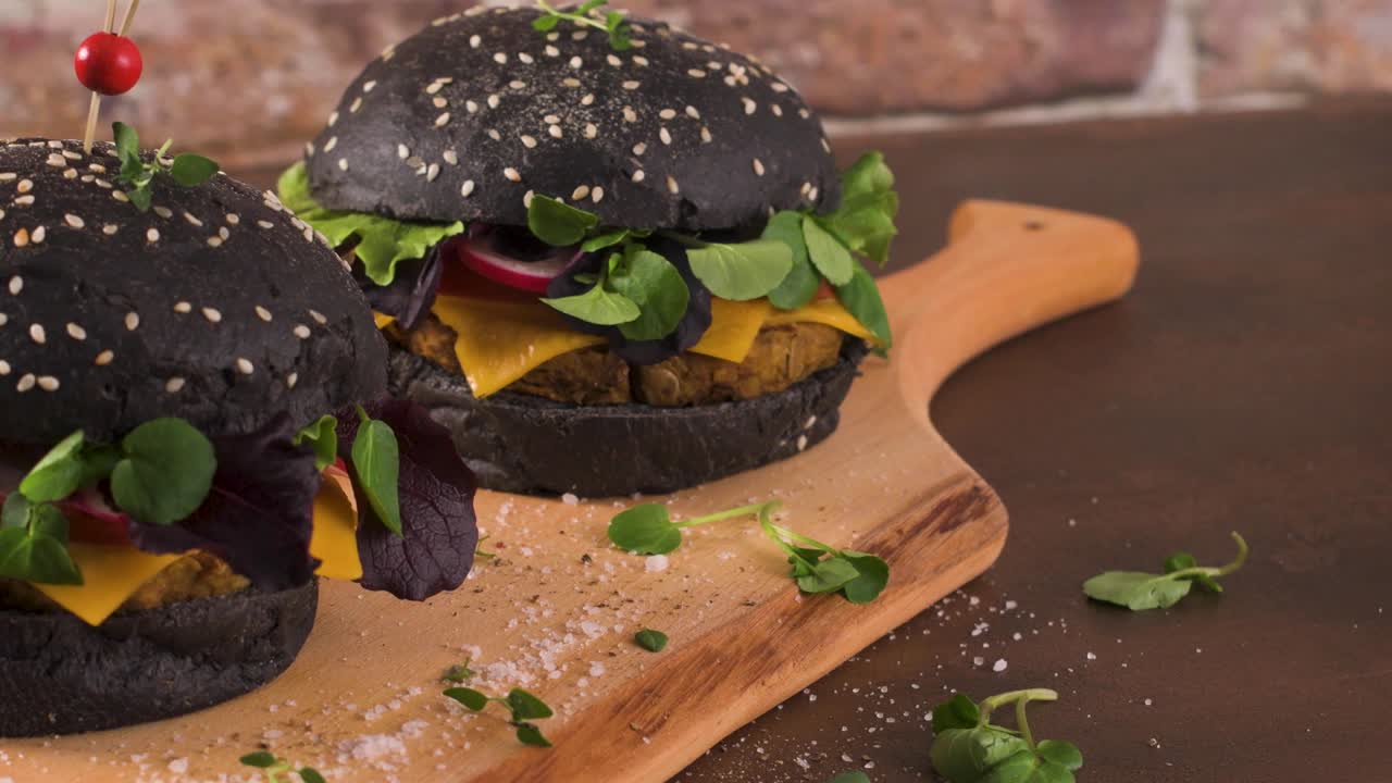 hamburguesas de verduras a la parrilla