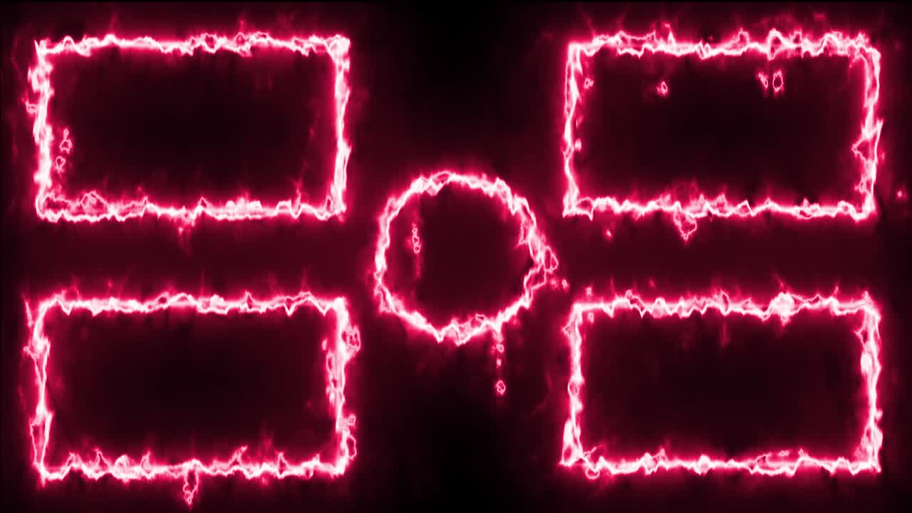 반이는 끝 카드 끝 화면 모션 그래픽