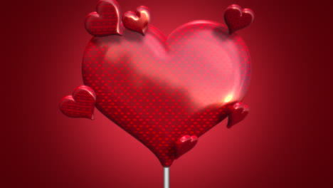 Animation-closeup-motion-romantic-hearts-on-Valentines-day-4