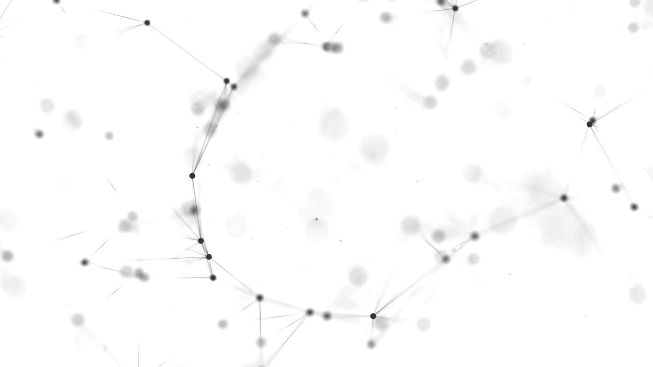 abstracto limpio en blanco y negro polígonos ondulantes bajos