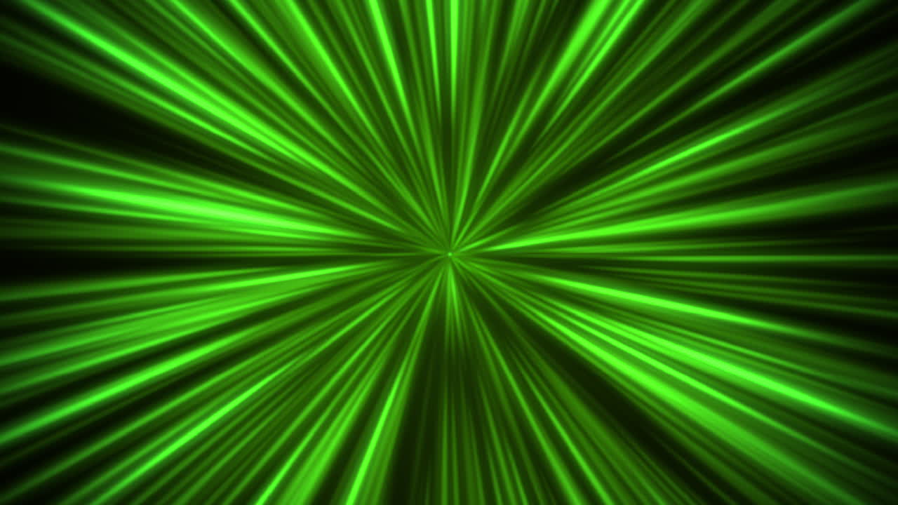 Abstract motion green lines in 80s style 3