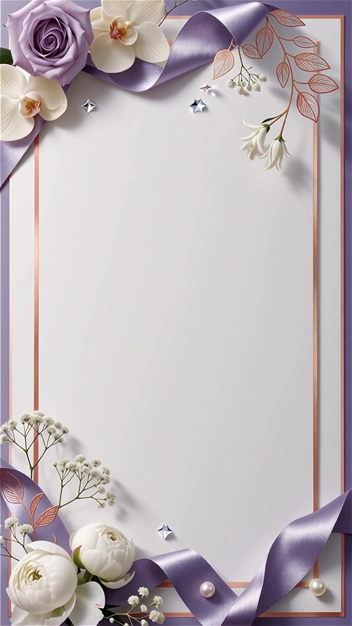Sfondo per invito di matrimonio di lusso minimalista