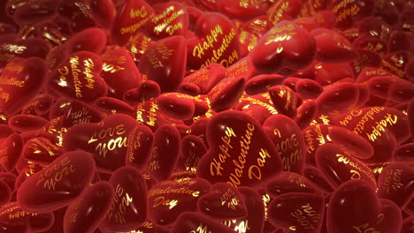 fondo de corazón rojo
