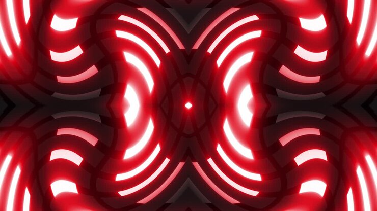 Abstract Neon Pattern