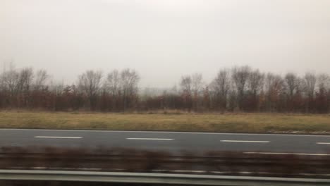 Autobahn-In-Der-Nähe-Von-Budapest,-Ungarn