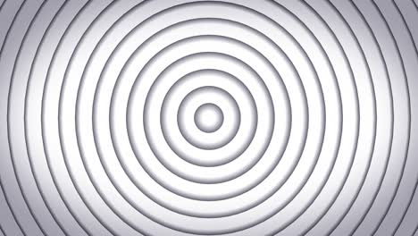 black and white ripple motion background.motion circle pattern.loop circle motion