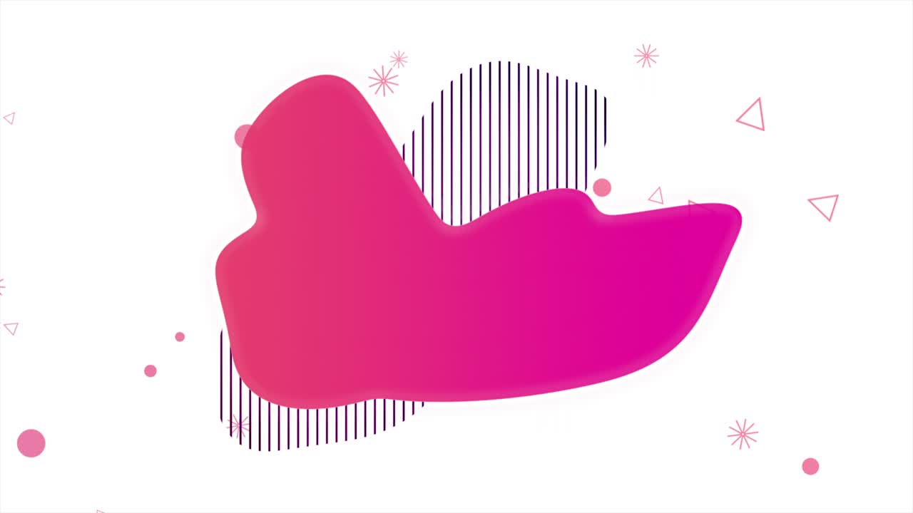 Corporate style with gradient red liquid pattern