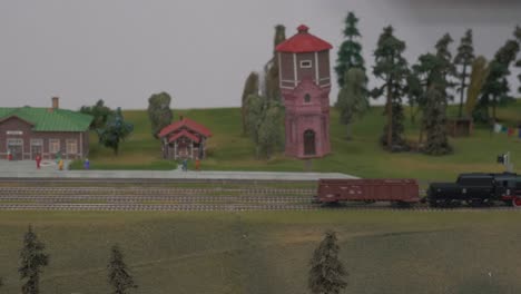 mini train station modelling