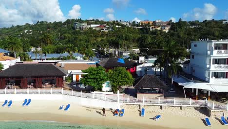 montego bay beach in montego bay jamaica a popular destination for locals and a tourist attraction