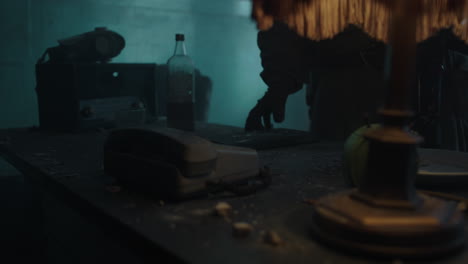 Abandoned Post-Apocalyptic Office Scene