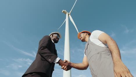 business deal for wind farm project