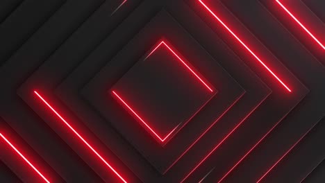 dark neon geometric background