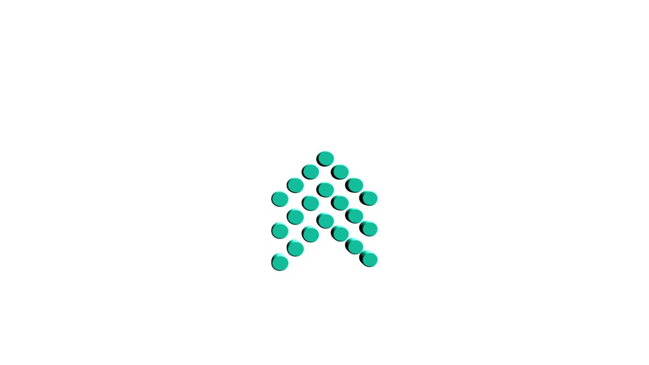 3d Swipe up animation button. Application and social network icons, swipe up for advertising. Social media scroll arrows. 4K video animation with alpha channel