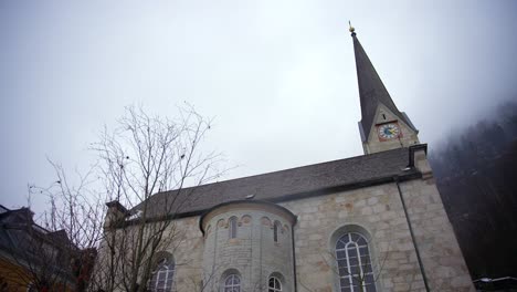 clip filmed in europe in austria from a town called hallstatt that's by a lake