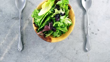 Salad-in-bowl