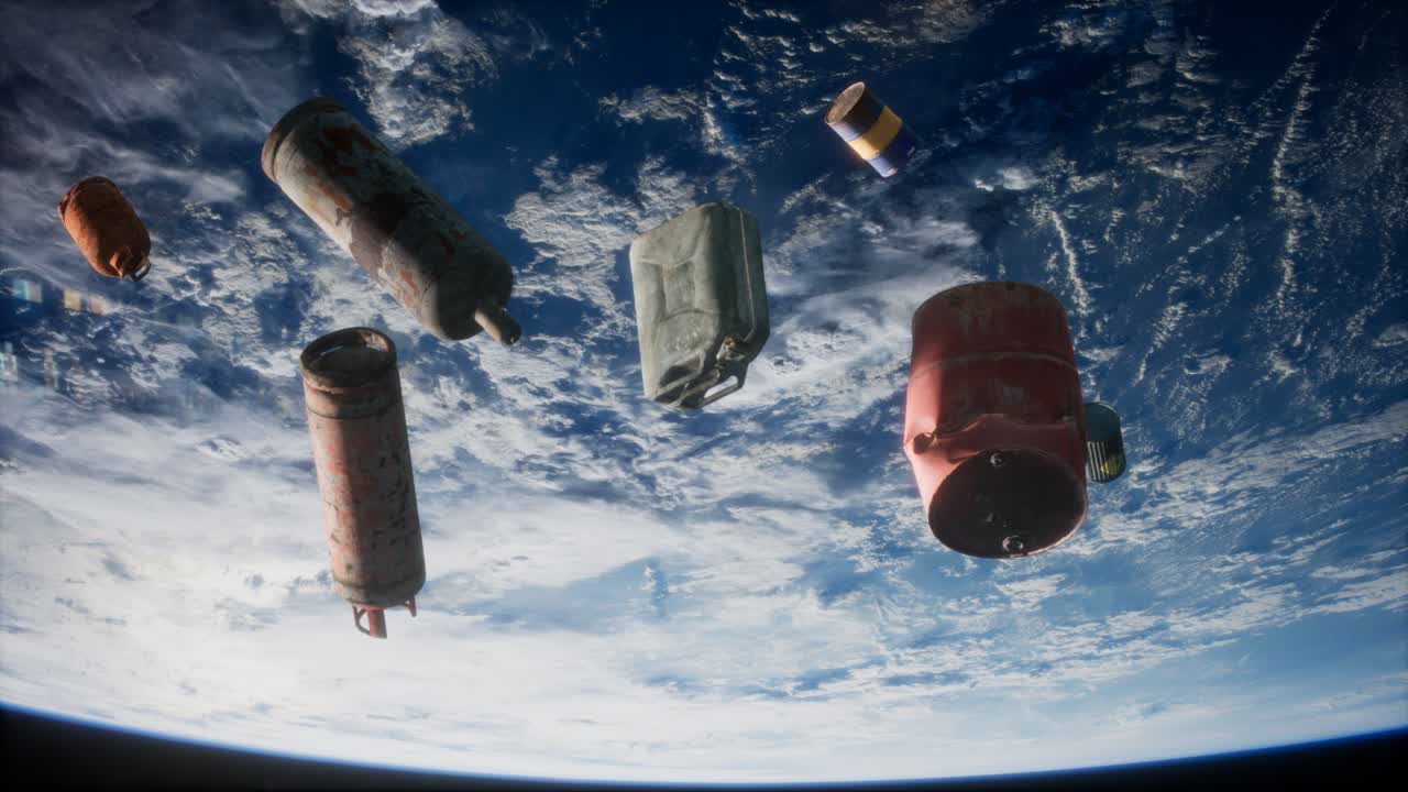 pollution of the atmosphere of the planet Earth and space