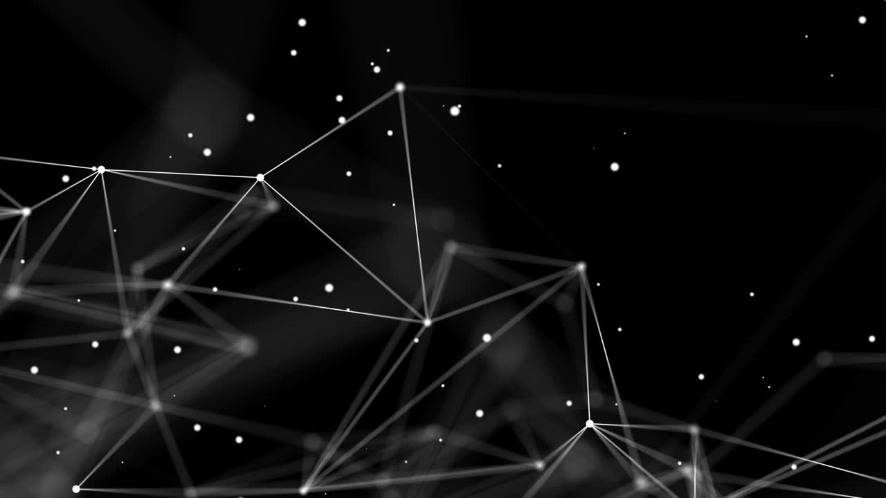 Abstract Loop plexus geometrical shapes. Connection and web concept.