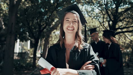 celebración del día de la graduación
