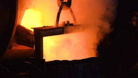 molten metal casting process