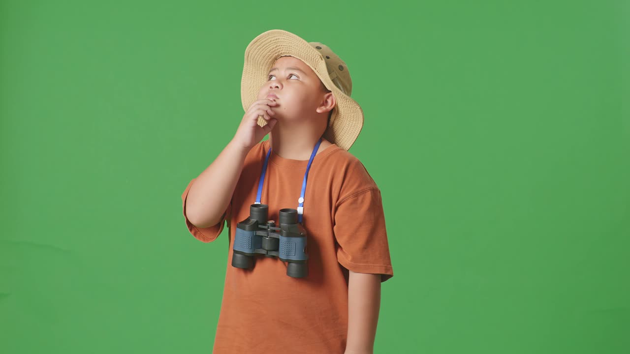 호기심 많은 어린이 탐험가