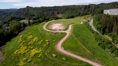 el parque para perros en slemmestad