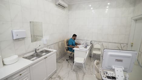 doctor's office interior