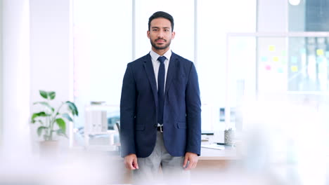 proud confident executive businessman